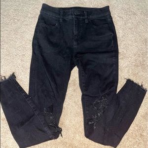 AE Dream Jean High Rise Black Skinny Jean